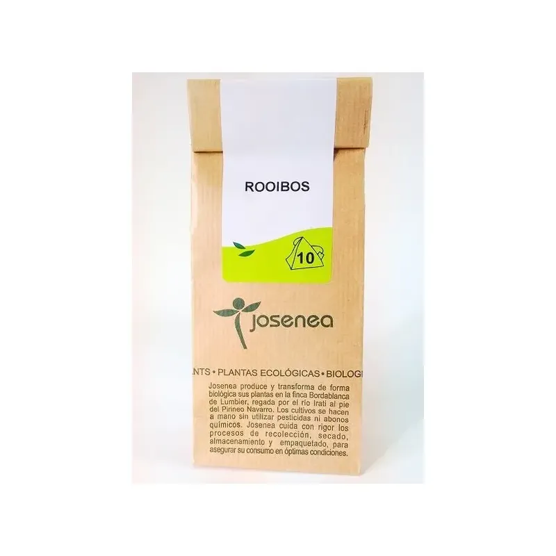 ROOIBOS-NARANJA BIO BOLSA KRAFT 10 PIRÁMIDES