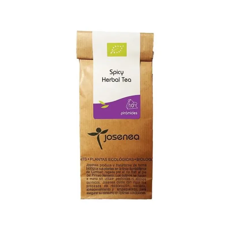 SPICY HERBAL TEA BIO BOLSA KRAFT GRANEL 25 GR.