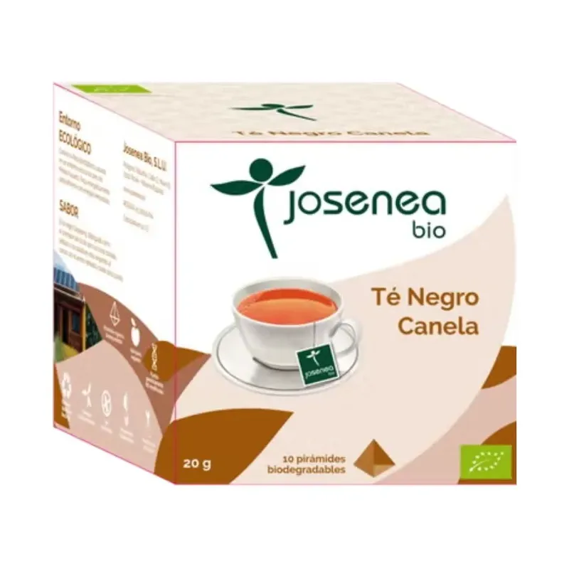 TÉ NEGRO-CANELA BIO BIOBOX 20 PIRÁMIDES