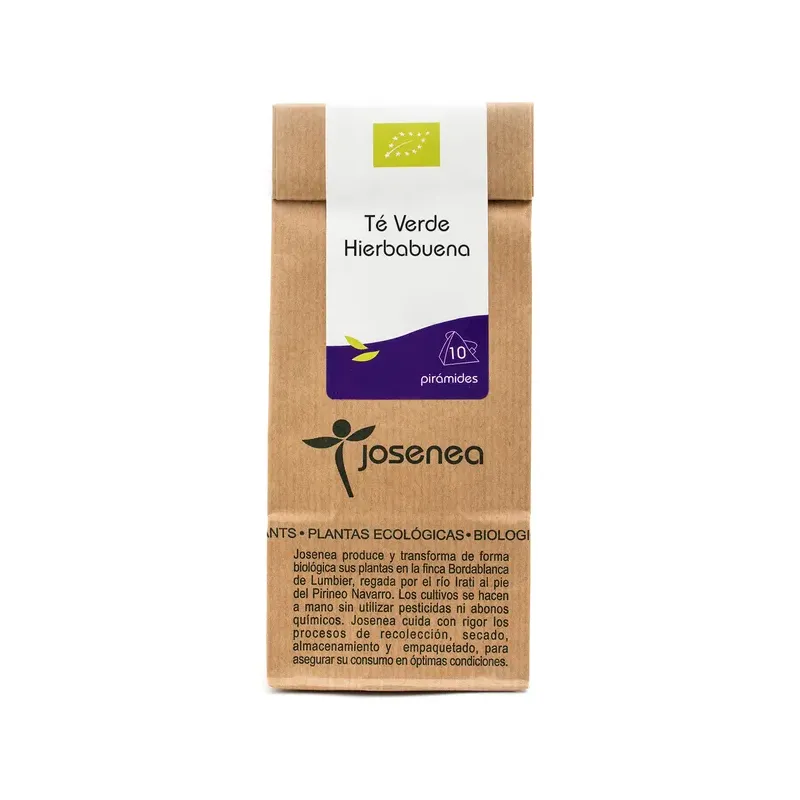 TÉ VERDE-HIERBABUENA BIO BIOBOX 20 PIRÁMIDES