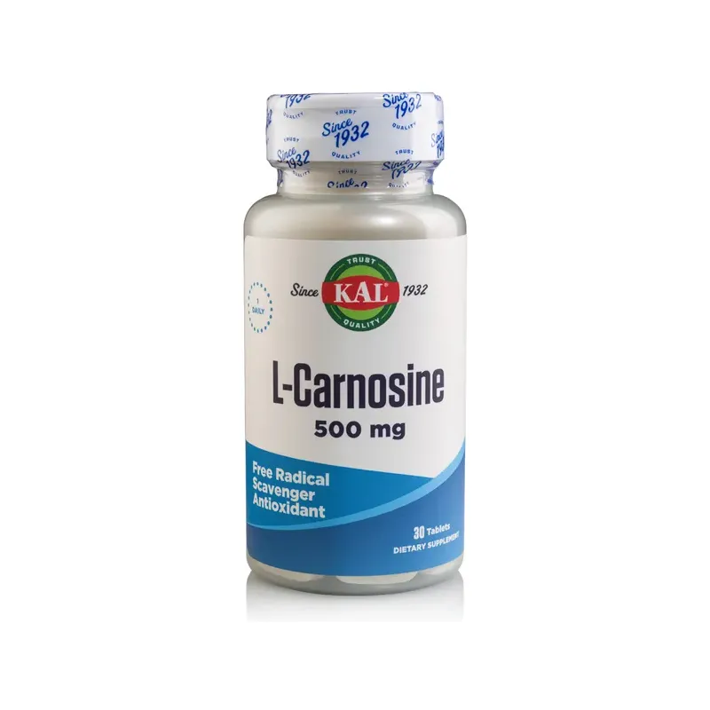 L-CARNOSINE 500 MG- 30 COMPRIMIDOS