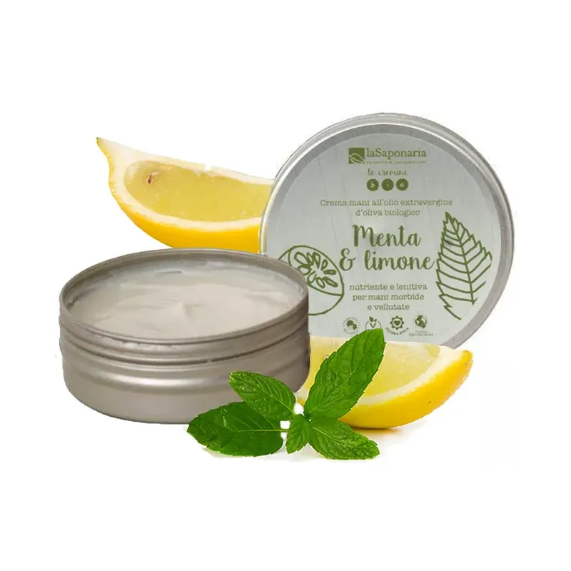 CREMA DE MANOS MENTA Y LIMÓN 60ml