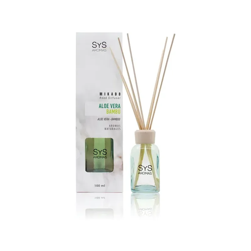 AMBIENT. DIFUSOR ARBOL SYS 90ml ALOE VERA-BAMBU