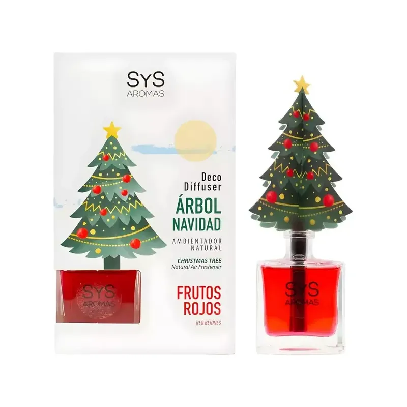 AMBIENT. DIFUSOR ARBOL SYS 90ml FRUTOS ROJOS