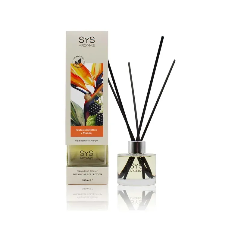 AMBIENT. MIKADO BOTANICAL SYS 100ML FRUTOS SILVEST