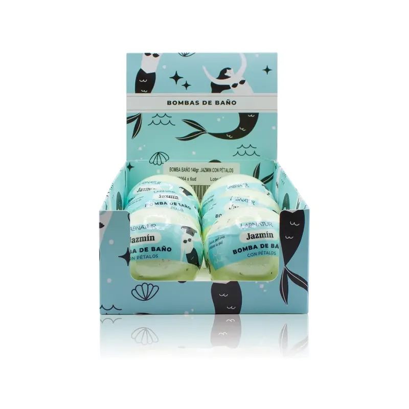 BOMBA BAÑO 140gr. JAZMIN CON PÉTALOS 140gr.