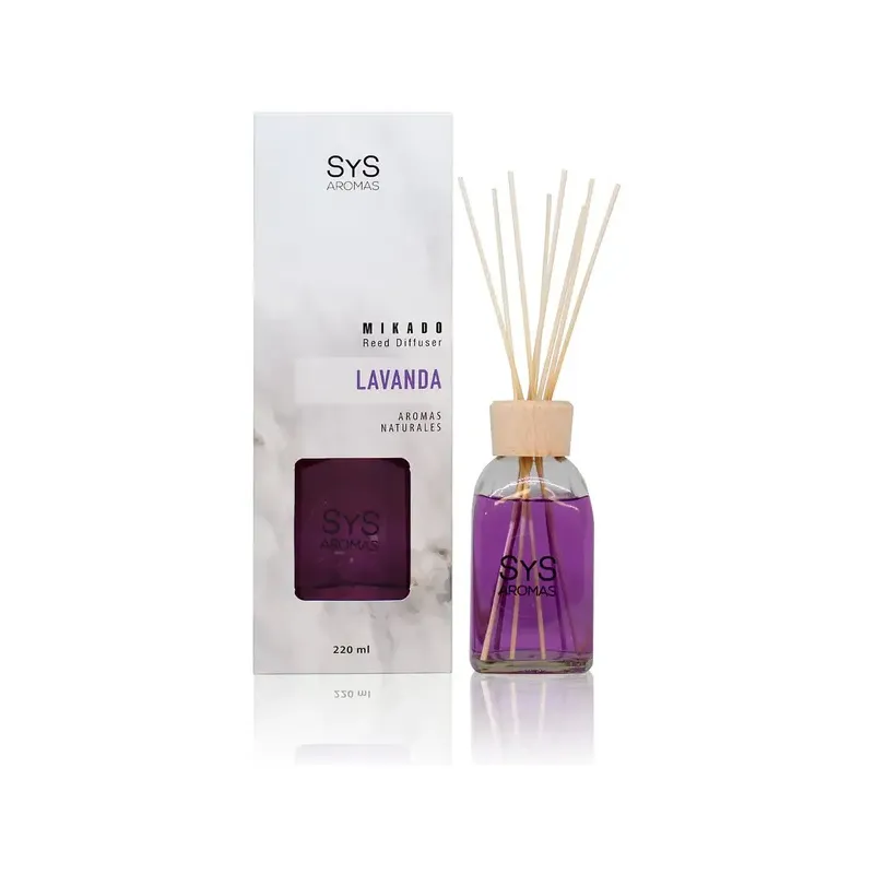 ESTUCHE AMB. MIKADO SYS 220ml LAVANDA 220ml