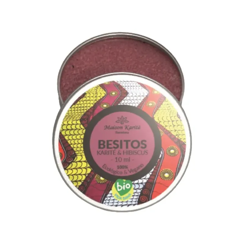 LABIAL BESITOS HIBISCUS COLOR 10ML BIO LATA