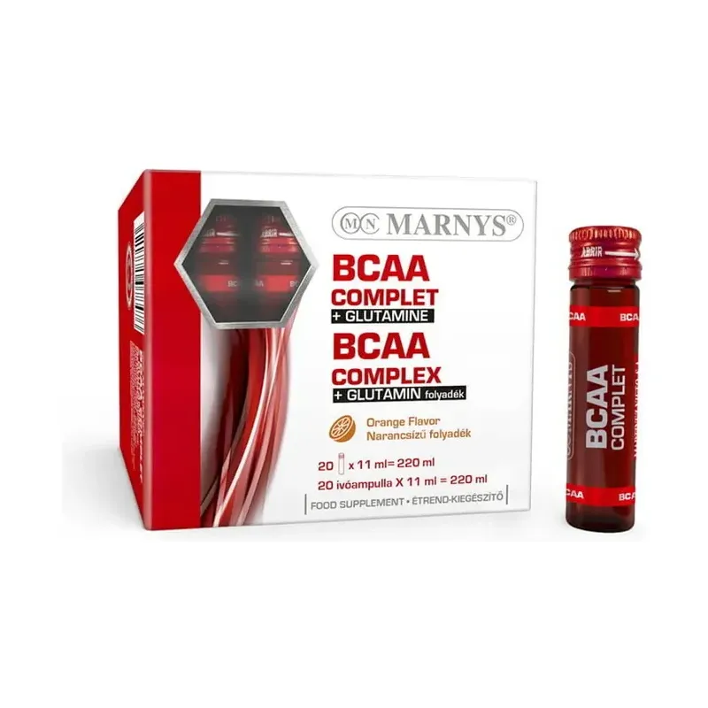 BCAA COMPLET+ GLUTAMINA 20 Viales x 11ml