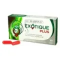 EXOTIQUE PLUS Eleuterococo + Guaraná + Taurina + Jalea Real + Ginseng + Creatina + L Arginina.60 Cápsulas  X 510 MG