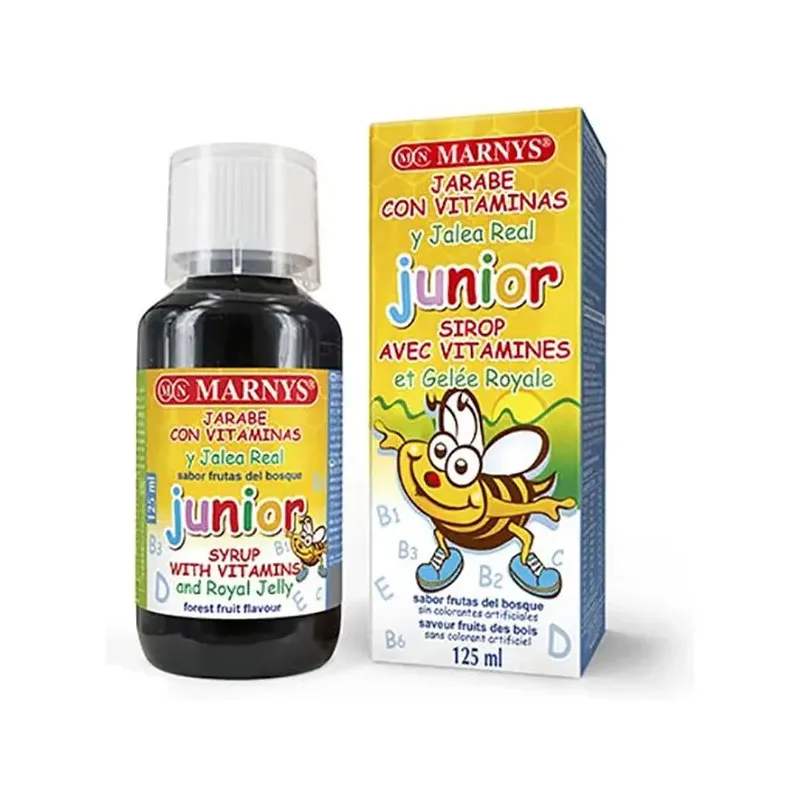 JUNIOR JARABE MULTIVITAMINICO + JALEA REAL Botella 125 ML