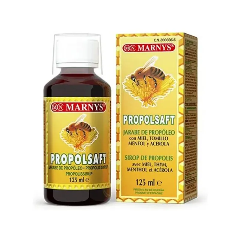 PROPOLSAFT Miel+Propoleo+Acerola+Mentol+Eucalipto Botella - 125 ML