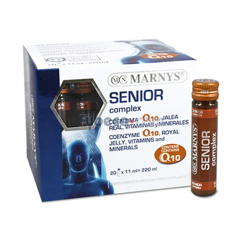 SENIOR COMPLEX Q10  20VIALX10 ML