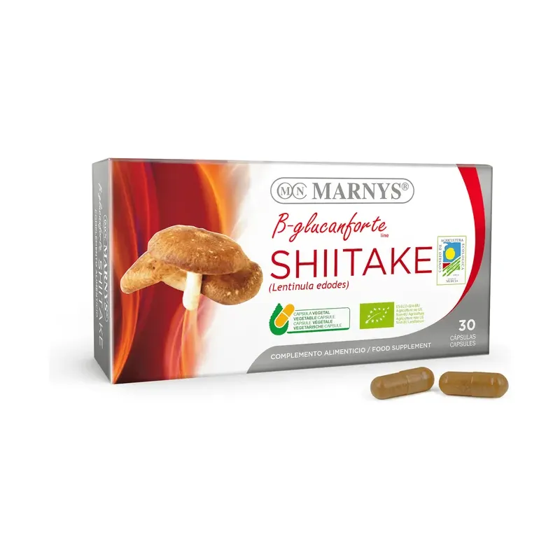 SHITAKE BIO 30 CÁPSULAS VEGETALES x 400mg