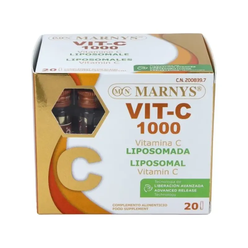 VIT-C 1000 (Vitamina C liposomada) 20 Viales x 10ml