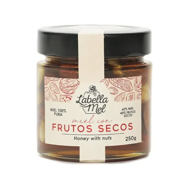 Miel con frutos secos 250g