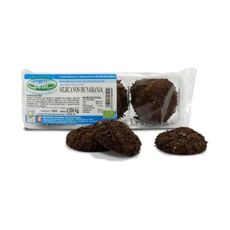 Mejicanos de naranja trigo espelta ECO 200 g