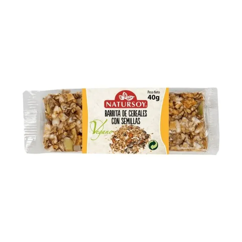 BARRITAS CEREALES C/SEMILLAS Y ARAN