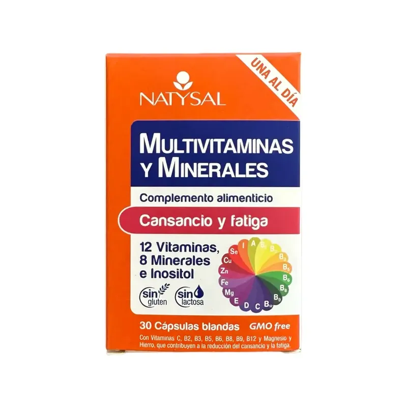 MULTIVITAMINAS Y MINERALES 30CAPS