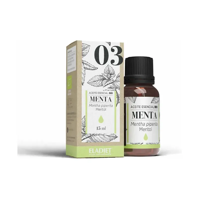 Aceite esencial Menta piperita Bio 15 ML