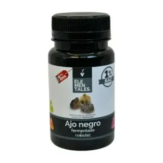 AJO NEGRO FERMENTADO Envase de 30 cápsulas vegetales.