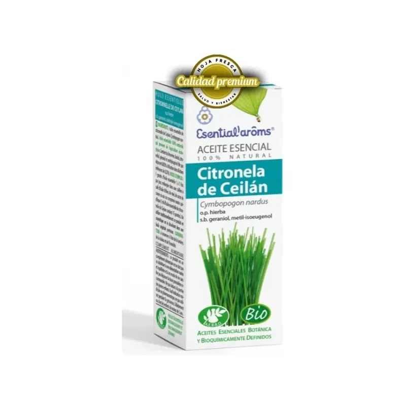 ESENCIA CITRONELA CEILAN  10ml  BIO ESENTIAL´AROMS