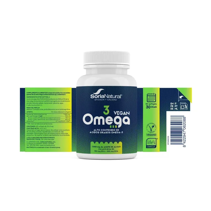 OMEGA 3 VEGAN ( 60 SOFTGELS)
