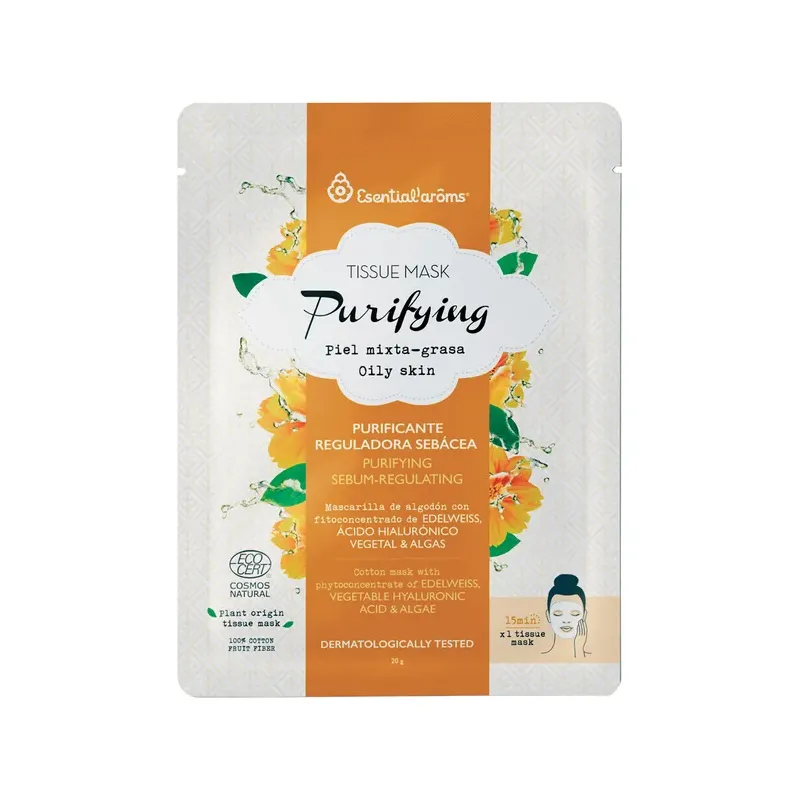 PACK TISSUE MASK PURIFYING · PIEL MIXTA-GRASA ECOC
