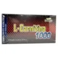 L-CARNITINA 1000 MG. 10 AMPOLLAS