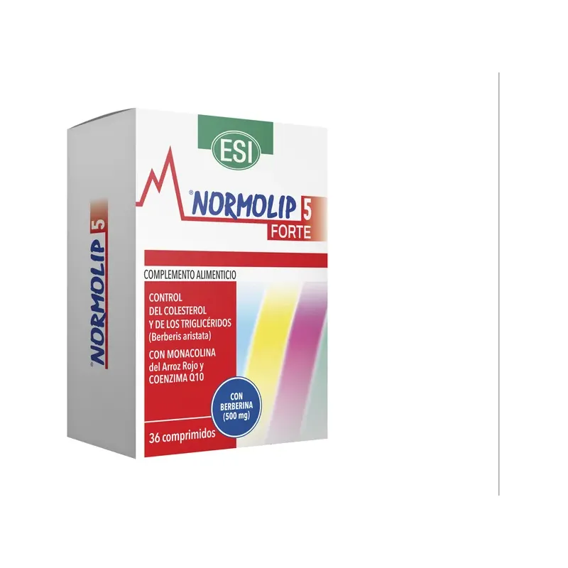 NORMOLIP 5 FORTE (36 COMPRIMIDOS)