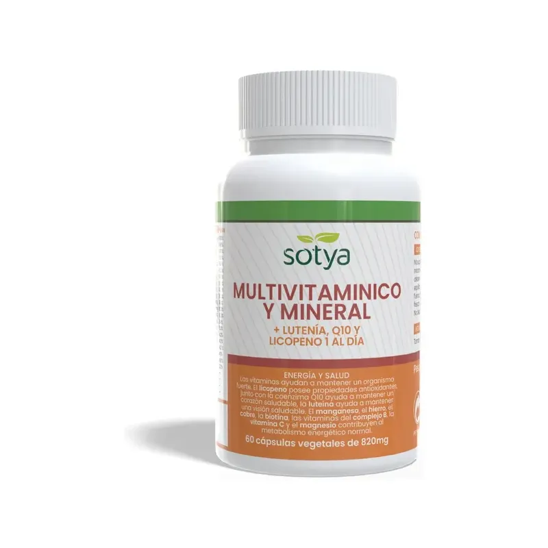 MULTIVITAMINICO Y MINERAL 820MG 60