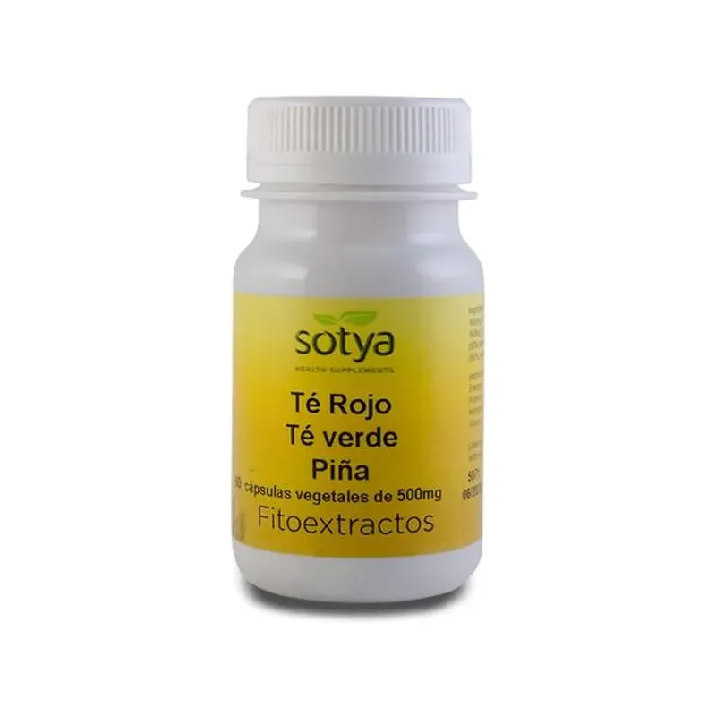 TE VERDE, TE ROJO Y PIÑA 500 MG. CA