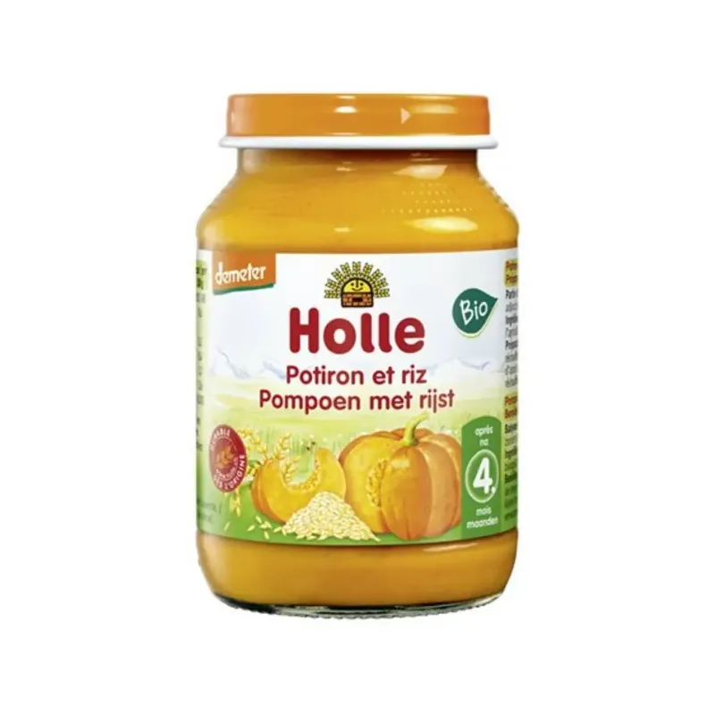 POTITO CALABAZA C/ARROZ DEM. 190 GR