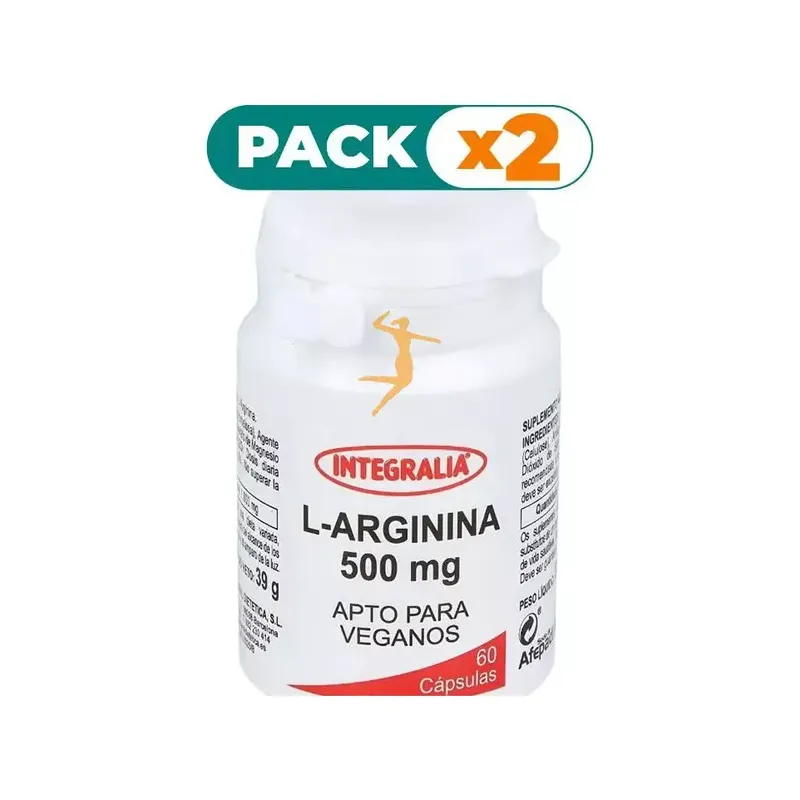 L-ARGININA 500 MG 60 CAP