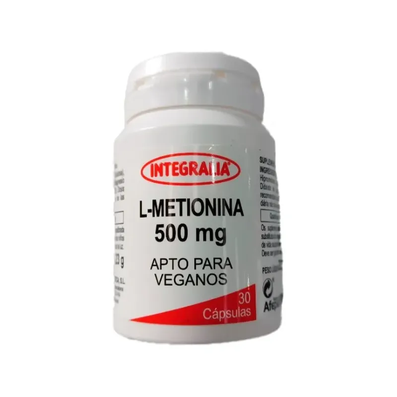L-METIONINA 500 MG 30 CAPSULAS