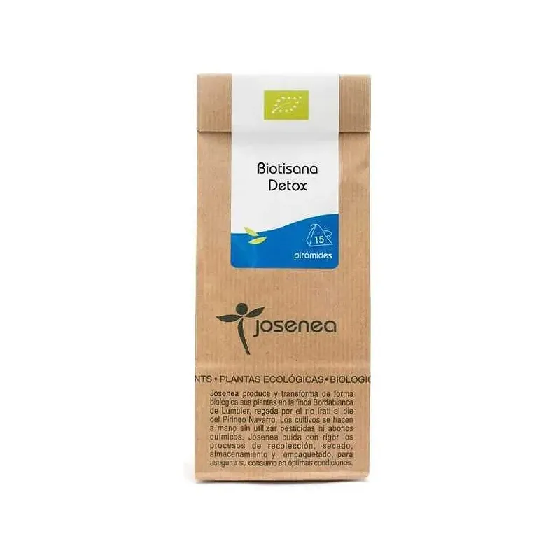 BIOTISANA DETOX 15 PIRÁMIDES DE 2 G EN SOBRE.