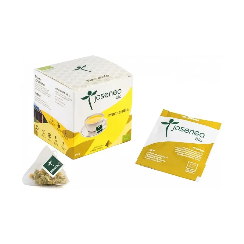 MANZANILLA BIO CAJA 10 PIRÁMIDES ENSOBRADAS