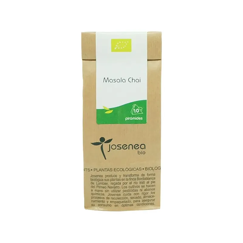 MASALA CHAI BIO CAJA 10 PIRÁMIDES ENSOBRADAS