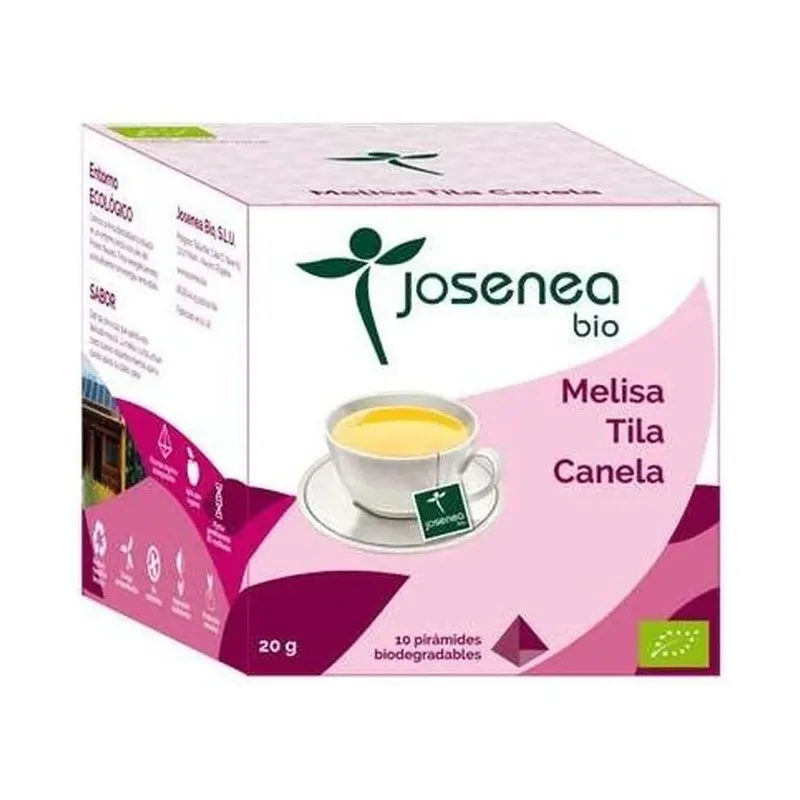 MELISA-TILA-CANELA BIO BOLSA KRAFT 10 PIRÁMIDES