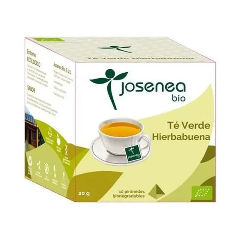 TÉ VERDE BIO BOLSA KRAFT 10 PIRÁMIDES