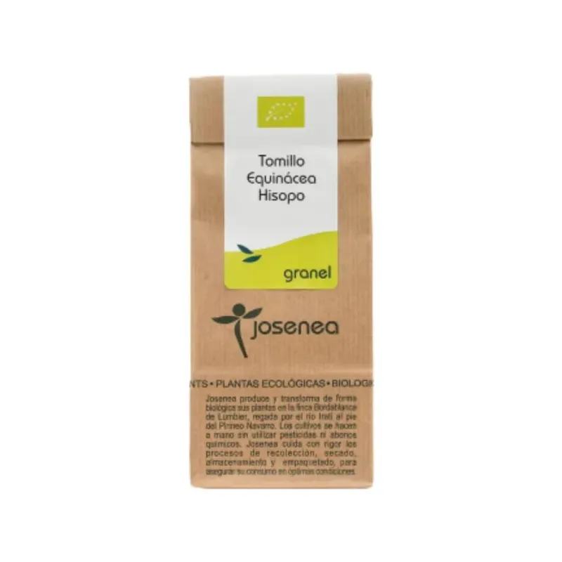 TOMILLO-EQUINÁCEA-HISOPO BIO BOLSA KRAFT GRANEL 50