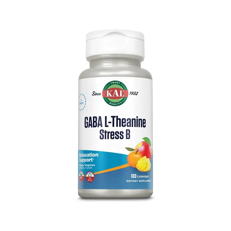 NEW GABA L-THEANINE STRESS B -100 C