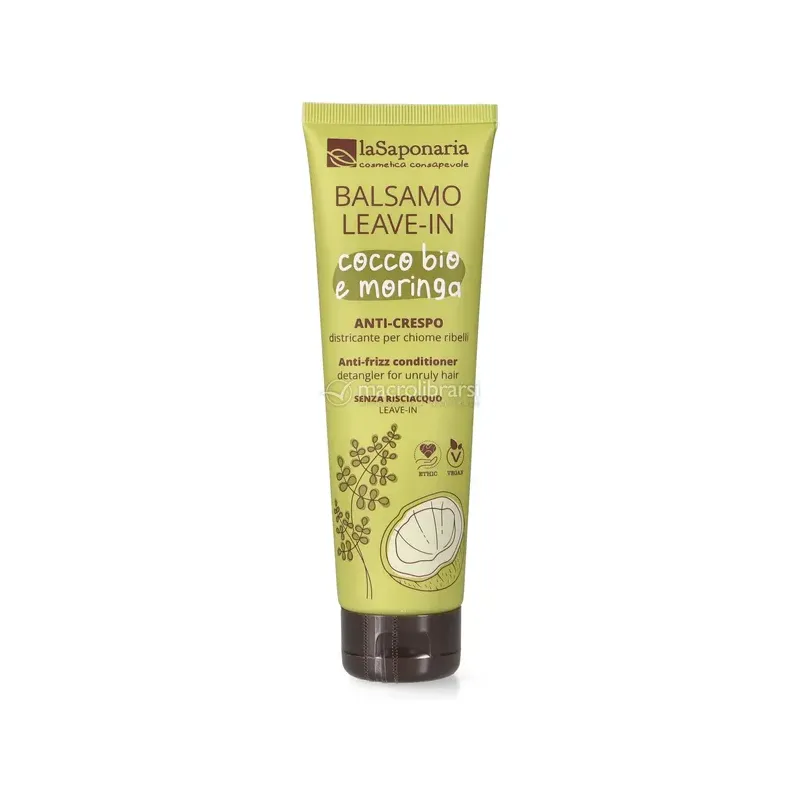 BALSAMO ACONDICIONADOR ANTI-ENCRESPAMIENTO 150 ML DE COCO Y MORINGA