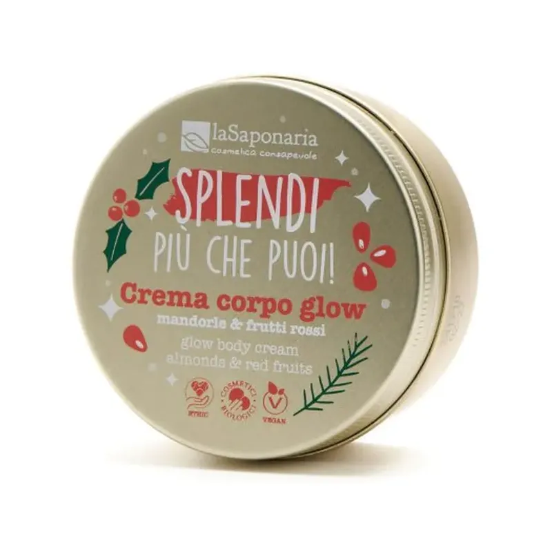 CREMA CORPORAL GLOW - ALMENDRAS Y FRUTOS ROJOS