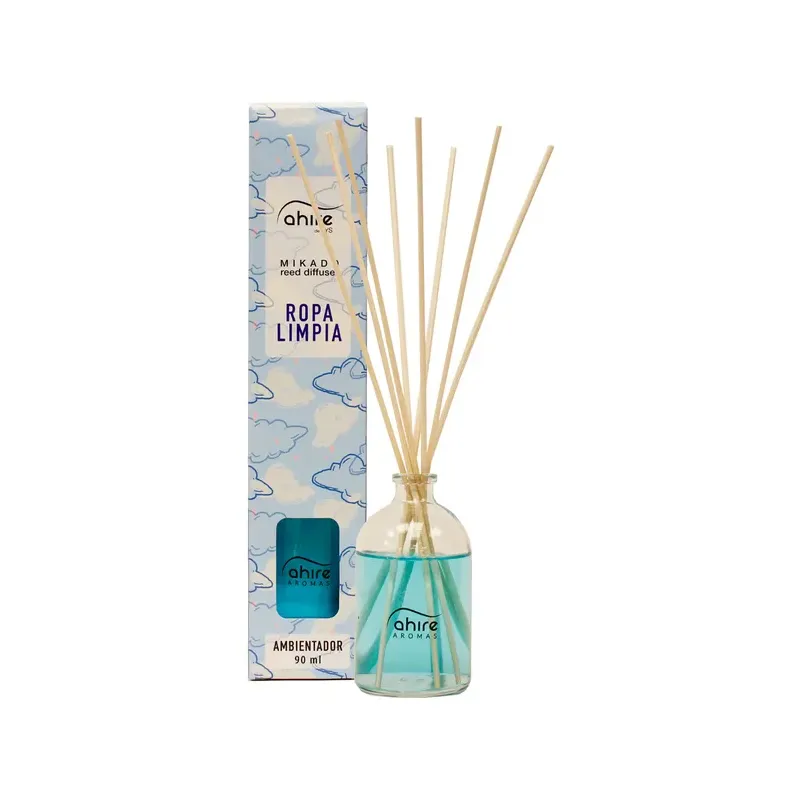 AMBI. MIKADO AHIRE 90ML ROPA LIMPIA