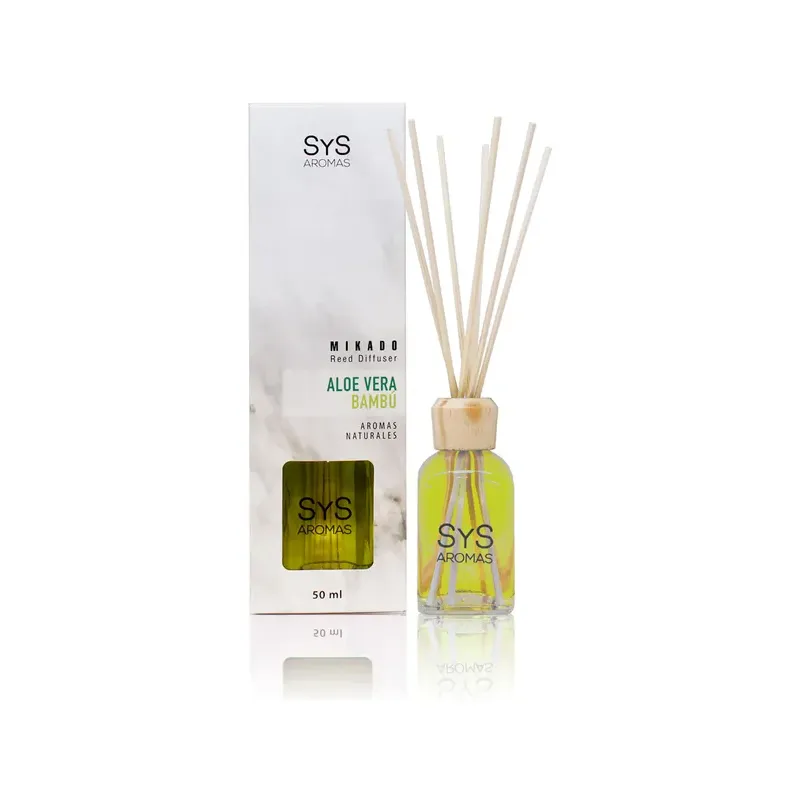 AMBIENTADOR MIKADO SYS 50ml BAMBU-ALOE VERA 50ml