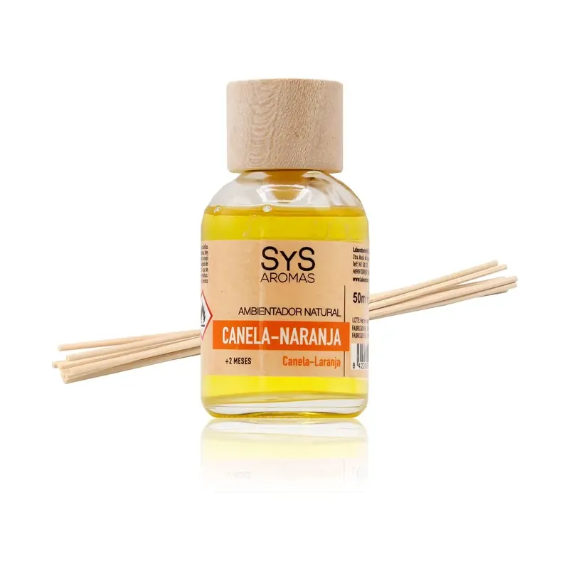 AMBIENTADOR MIKADO SYS 50ml CANELA-NARANJA 50ml