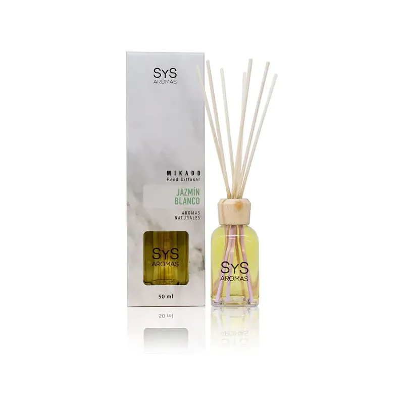 ESTUCHE AMB. MIKADO JAZMIN BLANCO 50ml
