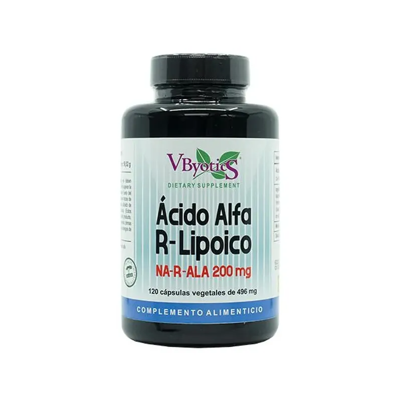 ACIDO ALFA R-LIPOICO 120CAP VEGETAL