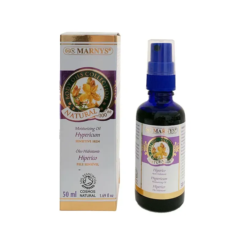 ACEITE CORPORAL DE HIPERICO NATURAL Botella con spray - 50 ML